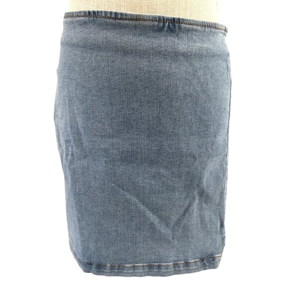 Wild Fable Light Blue Jeans Mini Skirt Size 14 - Picture 1 of 7
